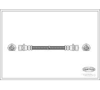 Corteco Manguera De Freno Línea De Freno Trasera Para Honda Logo CR-V I 19032513