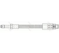 Tubo de freno flexible Rosca interior PHB415 TRW para BMW 1 3 Touring 3 X1