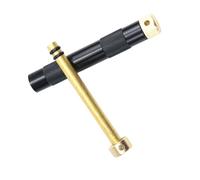 Tubo De Fuego De Compresión Portátil Iniciador De Fuego Portátil con Mecanismo Anticorrosión Tubo Compresión para Senderismo Caza Aventuras Material Metálico Duradero Dimensiones 13x2x2 Cm