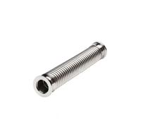 Tubo de fuelle de vacío sanitario SS304 - Accesorio de brida KF16-KF50, alta temperatura, 100-3000 mm, 1 unidad(KF40x1000mm)