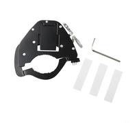 Tubo de gas para motocicleta Throttle Clip de acero inoxidable, control de crucero mecánico activado por el pulgar para una velocidad uniforme y una aceleración suave (At the top)