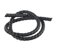 Tubo de gestión de cables en espiral, funda protectora de manguera de polipropileno para organizar cables, flexible y organizador de cables para hogar, oficina, escritorio, TV, computadora, (D14 mm)