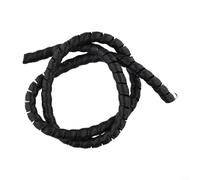 Tubo de gestión de cables enrollado en espiral de 1 metro de longitud para una organización y protección efectiva de cables (D12 mm)