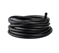 Tubo de goma 2 metros 1mm 2mm 3,0mm 4mm 5mm 6mm 7mm 8mm 9mm 10mm ID manguera de goma negra tubo Flexible de silicona suave for bomba de aire de acuario(12x17mm)