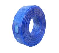 Tubo de goma de silicona, tubo de plástico, manguera de aire, mangueras de PU, azul, 12mm, 14mm, for compresor, tubería de poliuretano(6mm Od X 4mm Id,1 Meter)