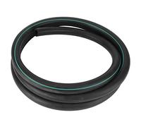 Tubo de goma flexible para ordeño, negro resistente - Material alimentario seguro, alta durabilidad para maquinaria de ganado - Repuesto fácil de instalar, uso agrícola