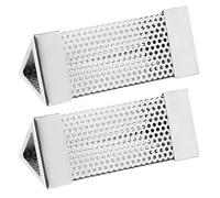 Tubo de Humo para Ahumador de Pellets, Tubo de Humo Frío de 6 Pulgadas, 2 Piezas, Tubo de Ahumador de Pellets de Acero Inoxidable, Accesorio para Barbacoa, Tubo de Ahumador para