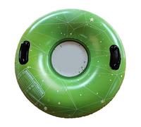 Tubo de Inflable: Trineo de Invierno Duradero, Juguete Deslizante al Aire Libre, Paseo en portátil, Equipo de diversión Familiar | Trineo de Inflable Durablese con Asas de Agarre fue