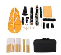 Tubo de instrumentos de baquelita - Material duradero, diseño de temperatura, botón de placa antioxidación, sellado acústico mejorado con corcho importado, preciso (tipo 1)