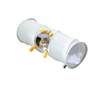Tubo de juego de para gatos para interiores, plegable, ligero, para actividades para mascotas, interactivo para ejercicio para gatos, del aburrimiento para gatos