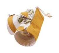 Tubo de juego ventilado para animales pequeños con tela amigable, sistemas de suspensiones ajustables para ejercicio activo de mascotas y túnel de actividad para roedores de descanso