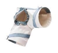 Tubo de juego ventilado para animales pequeños con tela amigable, sistemas de suspensiones ajustables para ejercicio activo de mascotas y túnel de actividad para roedores de descanso