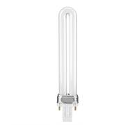Tubo de lámpara para secador de uñas, 4 unidades/juego de bombillas en forma de U de 9W para lámpara de repuesto de luz UV para decoración de uñas