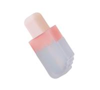 Tubo de lápiz labial rellenable, tubo de bálsamo de labios vacío, contenedor de brillo de labios vacío para bricolaje para lápices labiales caseros, inodoros, tubos de plástico rellenables