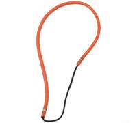 Tubo de látex de alta elasticidad 74cm para equipo de pesca submarina (naranja-rojo)