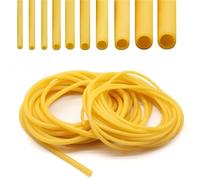 Tubo De Látex Natural De 1-10 M, Diámetro Interior De 1,6-18 Mm Y Diámetro Exterior De 3,2-22 Mm, Manguera De Alta Elasticidad For Aplicaciones De Tensión.(3 meters,ID 14mm x OD 18mm)