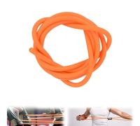 Tubo de látex natural SKYPRO de 5 m/16,40 pies de longitud, tubo de banda quirúrgica de goma con ID de 1,7 mm y OD de 4,5 mm (naranja)