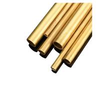 Tubo de latón H62 de 1 pieza, diámetro exterior de 19 mm, espesor de pared de 0,5 mm, 1 mm, 1,5 mm y 2 mm, tubo de cobre, tubo de latón hueco capilar.(OD19 ID16,245mm)