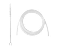 Tubo De Leche De 2M, Tubo De Repuesto De Silicona For Máquina De Café Automática Con Cepillo Limpio Adecuado, Compatible Con Ninova, Compatible Con Jura, MelittaKrups Severins