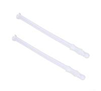 Tubo de leche de repuesto de 157 mm para ECAM28.465. ECAM350.55.SB ECAM44.664.B ECAM45.366.S ETAM29.666.T Latte Crema (2 piezas)