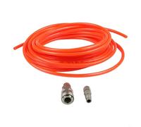 Tubo de manguera de compresor de aire neumático de 1030 metros, tubo recto de 5 x 8 mm con abrazadera de hilo de poliuretano y conector rápido tipo C diseñado para aplicaciones de flujo de aire de