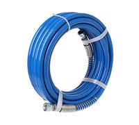 Tubo de manguera de pintura sin aire de 7,5 m, 5000 PSI, fibra pulverizadora para pulverizadores, cubiertas de rodillos de pintura, tamaño pequeño