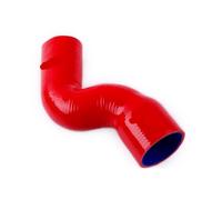 Tubo de manguera del turbo Kit de tuberías silicona para intercooler, 3 piezas, 10 colores, compatible con LAND ROVER DISCOVERY 2 TD5 Turbo Manguera Turbo Coche(Red)