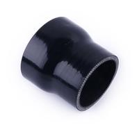 Tubo de manguera del turbo Manguera de silicona para refrigerante, intercooler, turbo, reductor recto 76 mm longitud, 45, 51, 54, 57, 60, 64, 70 y 74 Manguera Turbo Coche(ID57-64mm)