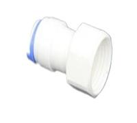 Tubo de manguera OD de 1/4 ", 3/8", 1/4 ", 1/2", 3/4 ", 1/8", conectores rápidos de tubería de plástico, accesorios de conector de agua RO, sistema de ósmosis inversa(43N)