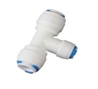 Tubo de manguera OD de 1/4 ", 3/8", 1/4 ", 1/2", 3/4 ", 1/8", conectores rápidos de tubería de plástico, accesorios de conector de agua RO, sistema de ósmosis inversa(T-7662)