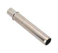 Tubo de metal para reparación y construcción de cañas de pescar, tubo de conexión de caña de pescar con puerto de conexión reforzado para un montaje seguro (8.5#)