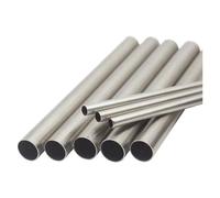 Tubo de metal redondo soldable de acero inoxidable 304, tubo capilar sin costura, 0,3-48mm de diámetro exterior, 500mm de longitud, uso industrial(26x1mm 1pc)