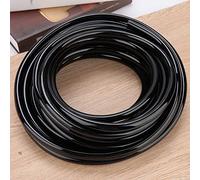 Tubo de microirrigación negro, manguera de riego de 10 m, tubo de manguera negro de 8/11 mm, tubo de goma, riego de tubería de PVC por goteo de jardín, tubería de riego, de riego