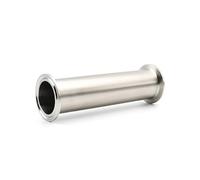 Tubo De Montaje De Tubería De Acero Inoxidable 304 Sanitario, Tubería De Abrazadera Triple Sanitaria, For Accesorios De Tubería De Abrazadera Triple De Virola Casera (Color : OD25 X Ferrule50.5, Siz
