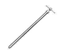 Tubo de muestra líquido, tipo extraíble, acero inoxidable para extraer muestras de tambores, tanques y vagones de ferrocarril, 0,5 m de longitud