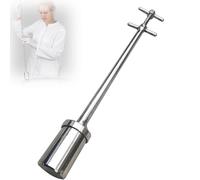 Tubo de muestras de líquido viscoso, tubo de muestras de líquido de acero inoxidable resistente a altas temperaturas, gran capacidad de 100 ml y garantiza un muestreo preciso de profundidad fija, para
