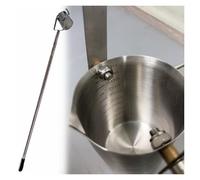 Tubo de muestreo de líquidos, cucharón para muestreo de Agua con Pico Graduado, Poste de muestreo de líquidos portátil de Acero Inoxidable Que se extiende a 4.9/6.5/9.8/13.1/16.4/19.7/23 pie