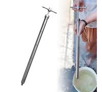 Tubo de muestreo líquido tipo sonda, diseño de acero inoxidable para extraer muestras de tambores, tanques y vagones de ferrocarril