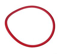 Tubo de neumático no neumático de 24 pulgadas para bicicletas de engranaje fijo con resistencia premium (rojo)