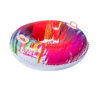 Tubo de Nieve Inflable: construcción de PVC Engrosado, Asas reforzadas, diseño antivuelco, de Trineo de Nieve Resistente | para niños, Adultos, trineos de, Deportes de Invierno, Uso recr