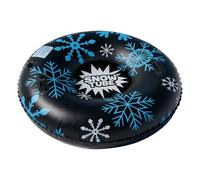 Tubo de Nieve Inflable de Invierno, tamaño Mediano para niños, Tubo de Nieve Reforzado de PVC Resistente con Asas cómodas para deslizarse al Aire Libre, Patio, Colina, montaña, Resort,