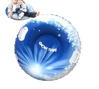 Tubo de Nieve Inflable - Invierno Resistente de 120 cm con Asas, Trineo para Adultos Resistente | Juegos al Aire Libre para Parques Patios Playas Navidad Deportes Rescate Actividades en el