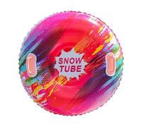 Tubo De Nieve Inflable - Trineo Anti-Dumping Durable | Trineo De Nieve De PVC Grueso Para Y Adultos | Manijas De Remolque Para Deportes De Invierno, Rutas De Nieve Y Less Ley