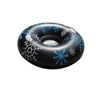 Tubo de nieve portátil, resistente a la hinchazón, tubo con doble mango, Winter Sports Accessory with Build, Outdoor Fun Tube for Iced River Lake Skiing Winter Game