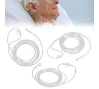 Tubo de Oxígeno Tubo de Oxígeno Nasal Desechable de Plástico Transparente para el Hogar para Generadores de Oxígeno para Pacientes de Edad Avanzada(5m/16.4ft)