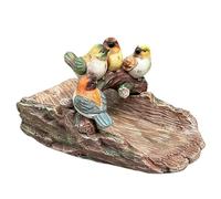 Tubo de pájaro, inversor de agua de canaleta, decoración de escultura de resina, 11.42x6.3x6.69 pulgadas, pieza de extensión de drenaje resistente a la intemperie, accesorio de guía de flujo