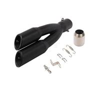Tubo de para Escape Moto para F800GS F700GS 51mm Universal Silenciador para Doble Derecho Izquierdo para Cámara Marcha Atrás Coche