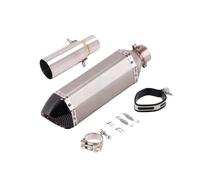Tubo de para Escape Moto para Piaggio para Beverly 300 125 MP3/10 2008-2016 Silenciador para Modificado con DB Killer Cámara Marcha Atrás Coche