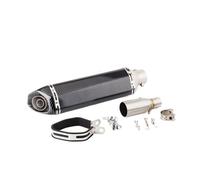 Tubo de Para Escape motocicleta Para Piaggio Para Beverly 125 300 MP3 250 Silenciador Moto
