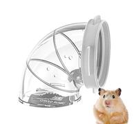 Tubo de para jaula de mascotas, juego de tubos de juego transparentes para animales pequeños, accesorio de ejercicio práctico duradero, diseño de paso de conexión modular, juguete de